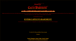 Desktop Screenshot of caitsbasement.com